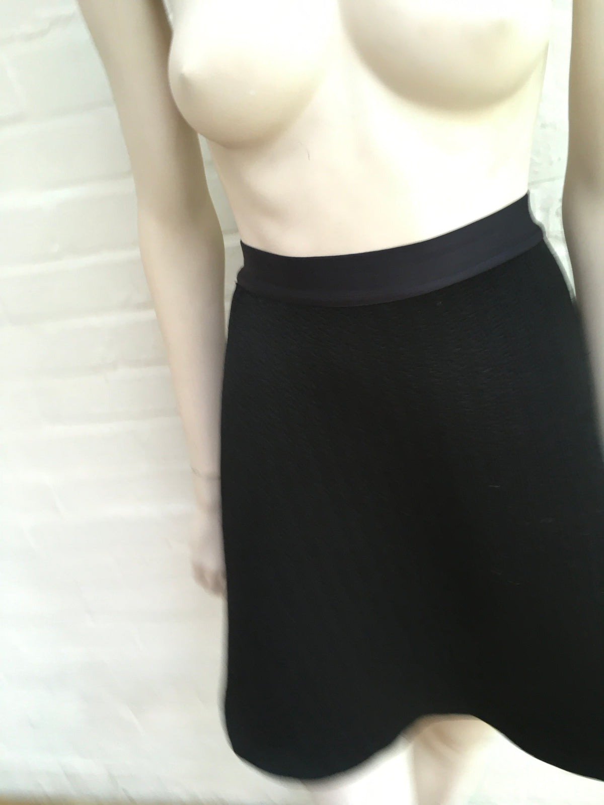 SANDRO Black Mini Skirt Size 3 L Large ladies