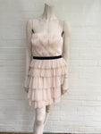 BCBGMAXAZRIA 'Rayna' Tiered Tulle Strapless Fit & Flare dress Ladies