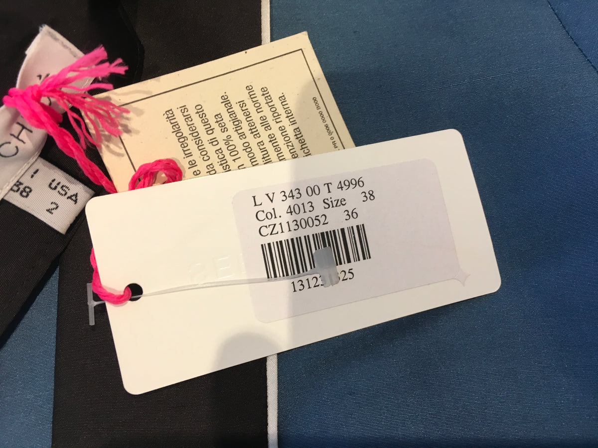 Amazing Rare See by CHLOÉ Celebrities Silk Colorblock Dress Size I 38 US 2 UK 6 ladies