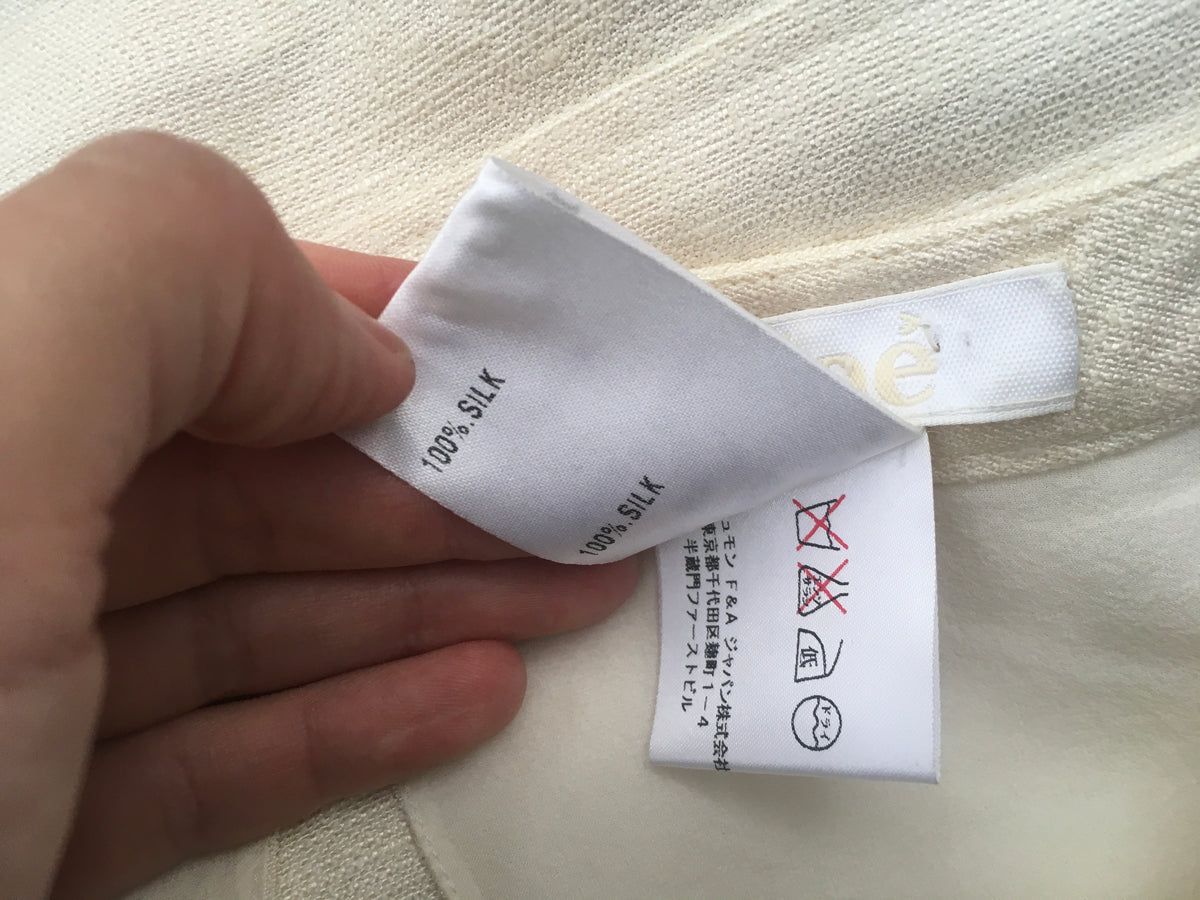 Chloé Chloe White Shift dress Size F 36 US 4 UK 8 ladies