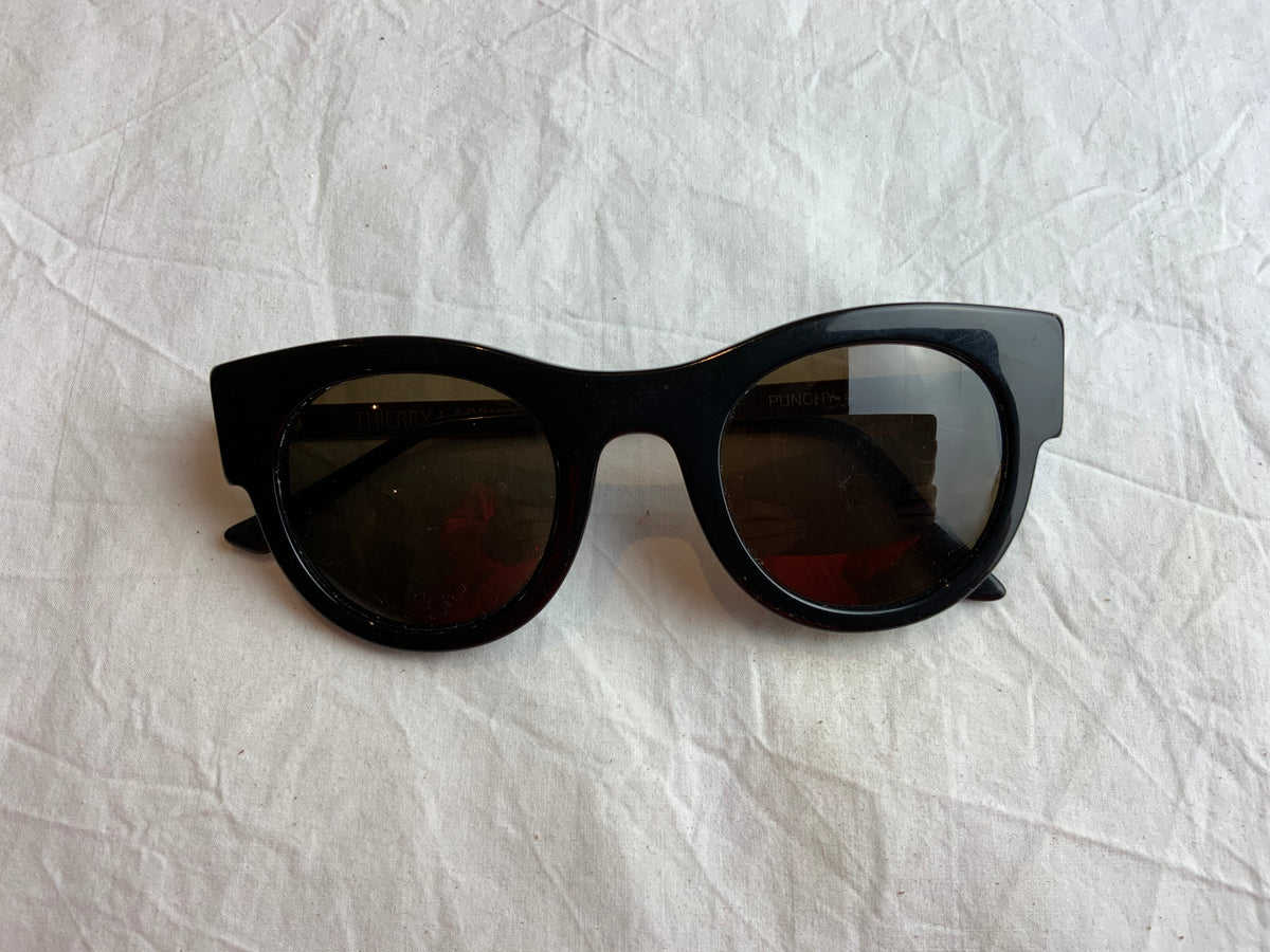 Thierry Lasry Black Punchy Sunglasses ladies