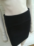 Donna Karan Cashmere Knit Runaway SKIRT Size P Petite XXS Ladies