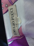 EMILIO PUCCI One-shoulder printed jersey mini dress I 44 US 10 UK 12 LADIES