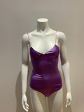 JASMINE DI MILO Purple Silk-charmeuse camisole Top Body Size UK 8 SMALL ladies