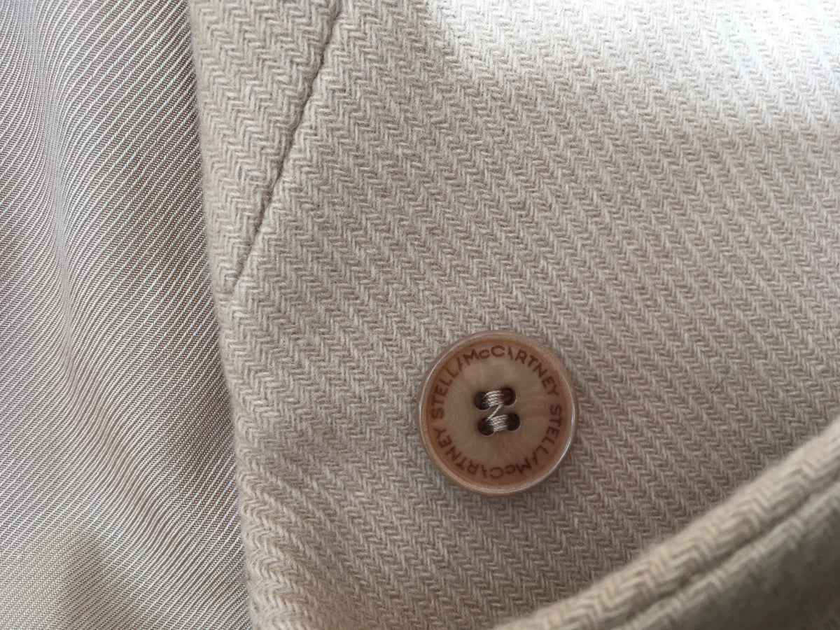 STELLA MCCARTNEY Beige 2019 Bryce wool-blend coat ladies