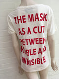 Gucci Manifesto 2020 Mask oversized T-Shirt Size XXS ladies