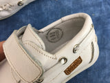 GARVALIN 50 aniversario Boys Shoe White Leather Size 21 Children