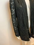 JASMINE DI MILO BLACK LACE BLAZER SIZE UK 14 US 10 EU 42 ladies