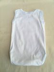 Absorba basic white bodysuit baby outfit 3 month 59 cm children