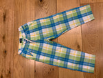 il gufo Boys' Plaid Trousers Pants Size 6 years old children