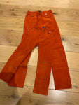 il gufo Corduroy Straight-leg Trousers In Orange Pants Size 6 or 12 years children