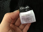 Chanel 08A Black Lurex Knit Fine Cashmere Joggers Harem Pants F 34 UK 6 US 2 Ladies