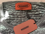 Missoni Wool Knit Jumper Sweater Long Sleeve Size I 46 XL Ladies