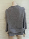 Burberry Prorsum Grey Pure Cashmere Jacket Blazer Coat I 38 US 4 UK 8 Ladies