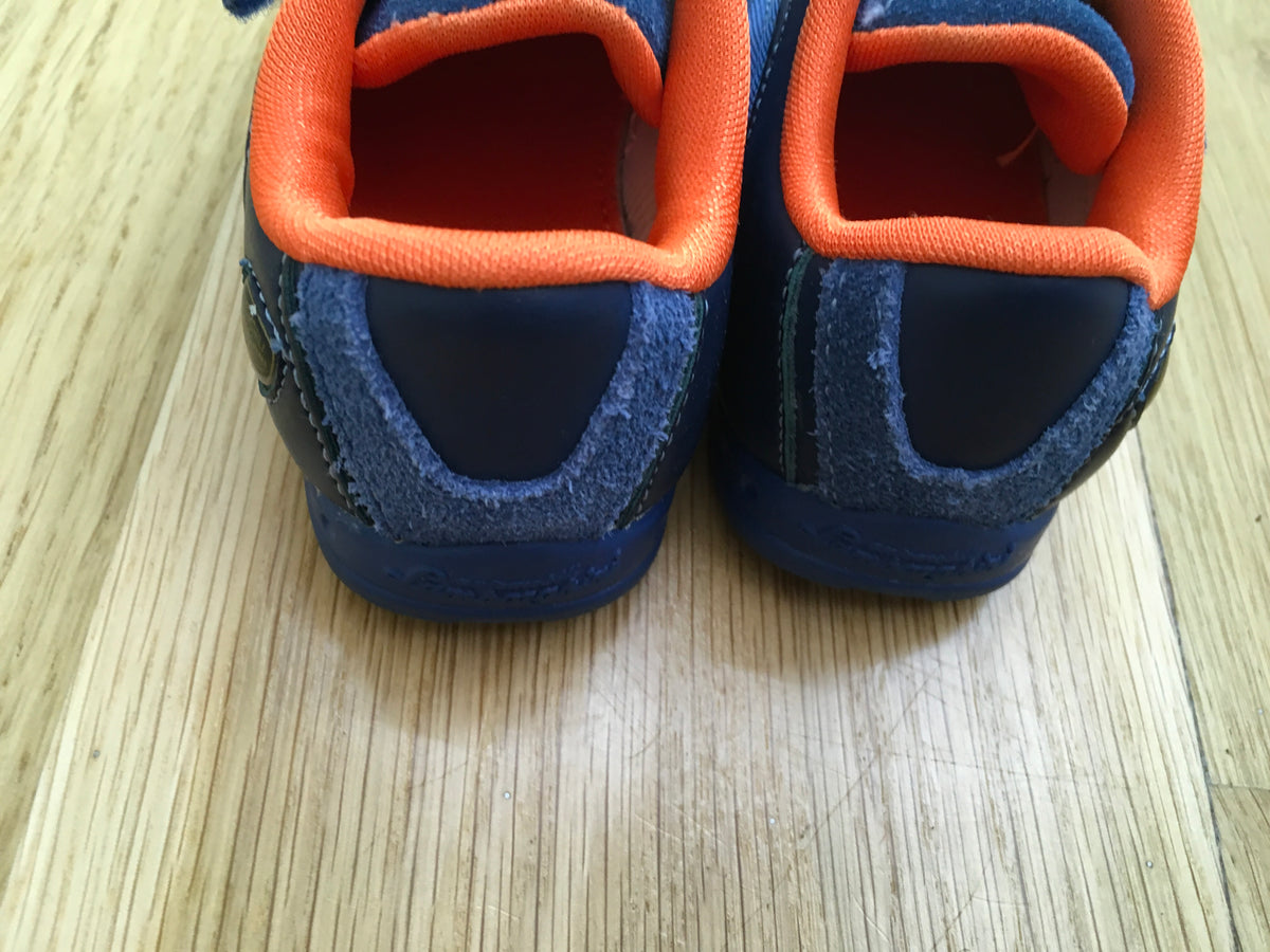 AUTOMOBILI LAMBORGHINI RACE ONE BOYS TRAINERS IN ROYAL BLUE EU 22 UK 5 Children