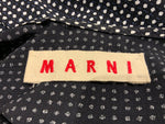 MARNI Polka Dots Black & White Dress Size 38 US 2 UK 6 XS ladies