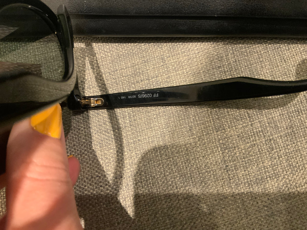 Fendi Ribbons and Pearl Sunglasses ladies