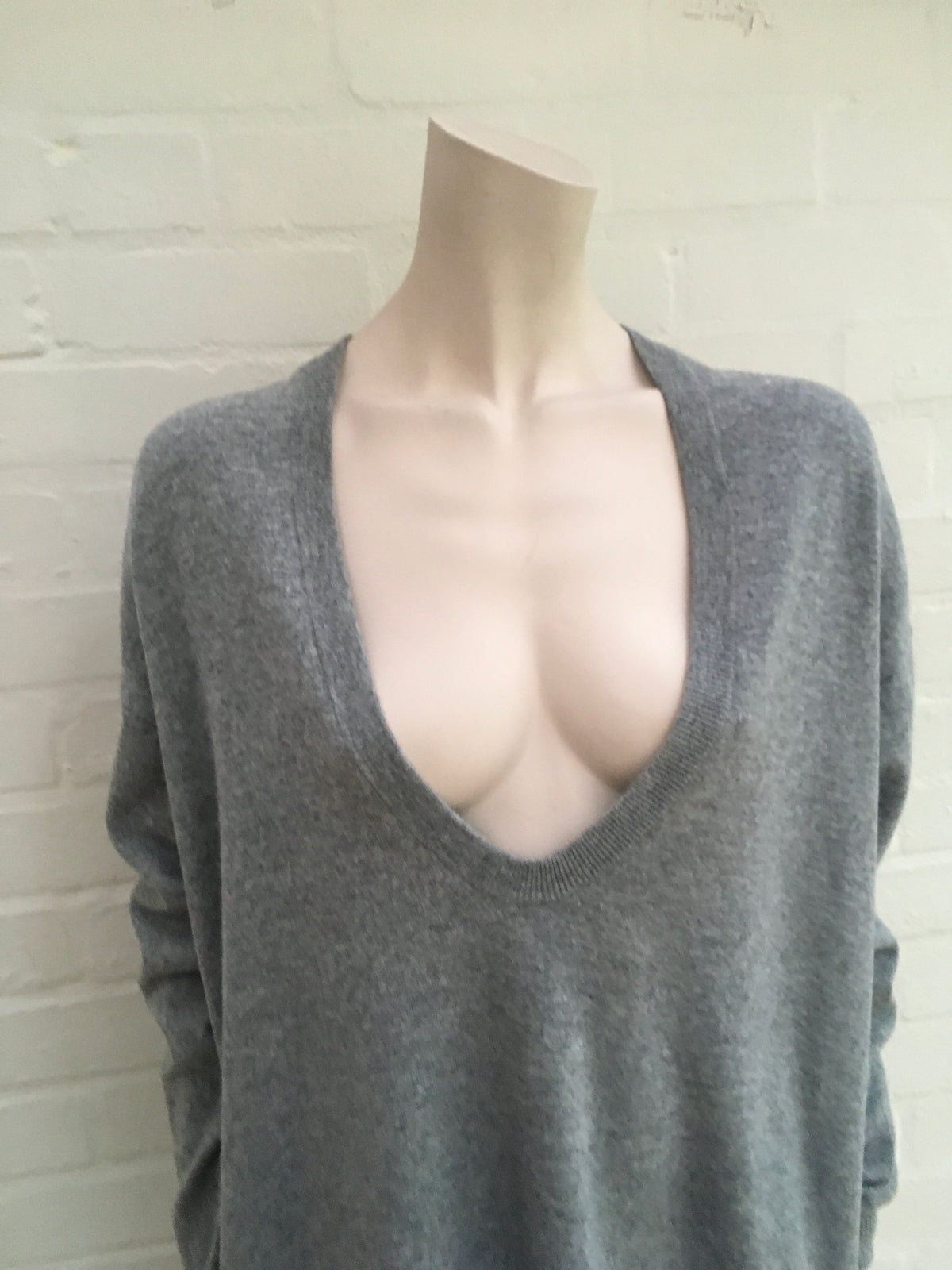 THE ROW Maita merino wool and cashmere-blend sweater dress jumper Size M Medium Ladies