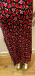 ZARA ROSES FLORAL PRINTED MIDI DRESS Size M Medium MOST WANTED MOST WANTED ladies