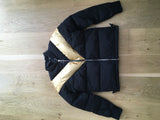 GUESS Black & Gold Puffer Jacket Girls Size 14 years children