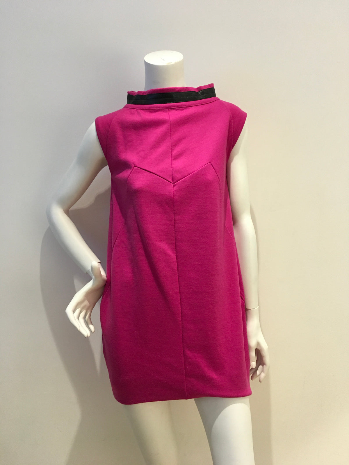 MARC MARC JACOBS PINK Wool sack mini dress Size XS ladies