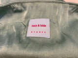 SASS & BIDE MOST SEXXY SEQUIN EMBELLIESHED SILK TOP SIZE EU 38 UK 6 US 2 ladies