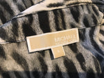 Michael Michael Kors Animal Print Slim Fit Shirt Size S Small ladies