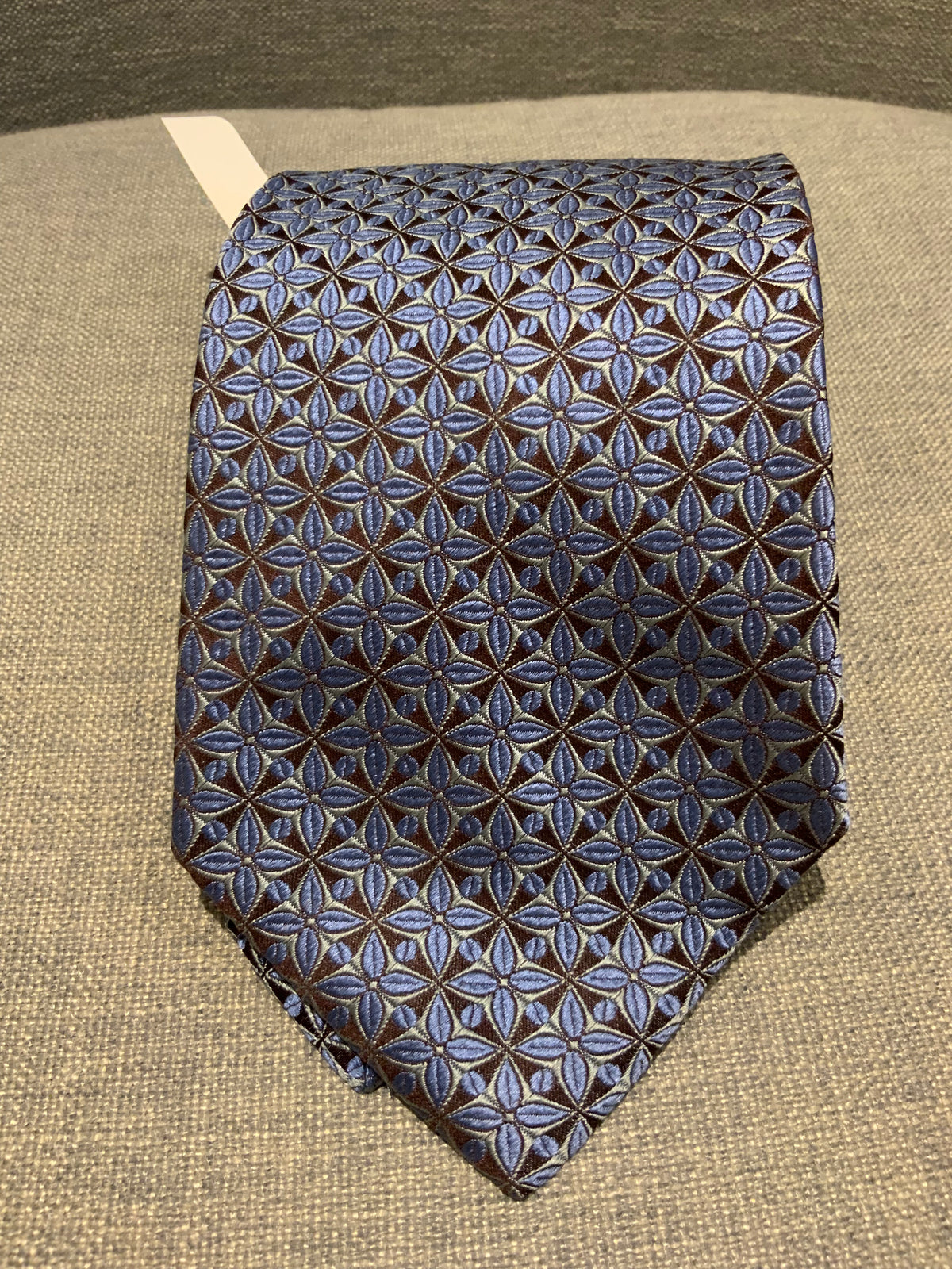 DOLCE & GABBANA Silk Jacquard Flower Mens Tie men