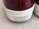 CÉLINE by Phoebe Philo Slip-On Sneaker Espadrilles Shoes With Tassel Burgundy Size 40 US 10 UK 7 Ladies