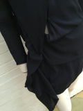 ACNE Studios Silk Darling Long Sleeve Runaway dress Size F 34 UK 6 US 2 XS Ladies
