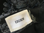 ERDEM RUNAWAY Alina Metallic-Jacquard Strapless Dress LADIES