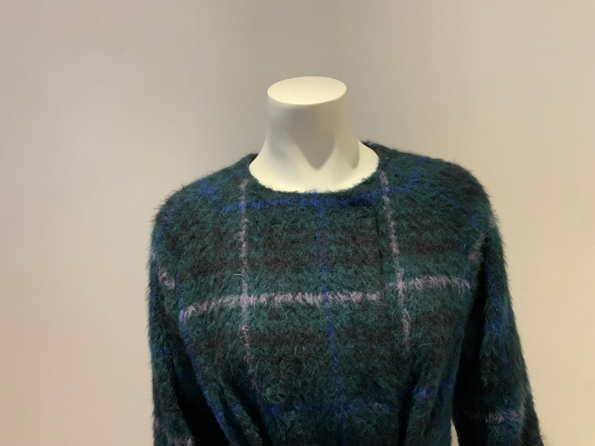 GallardaGalante Gallarda Galate Amazing Check Mohair Wool Coat Size F One size ladies