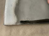 Diane von Furstenberg Color-block metallic leather cardholder pouch wallet ladies