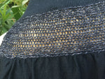 Anne Fontaine Ernestine Black Wool Knit Top F 44 L/XL Ladies