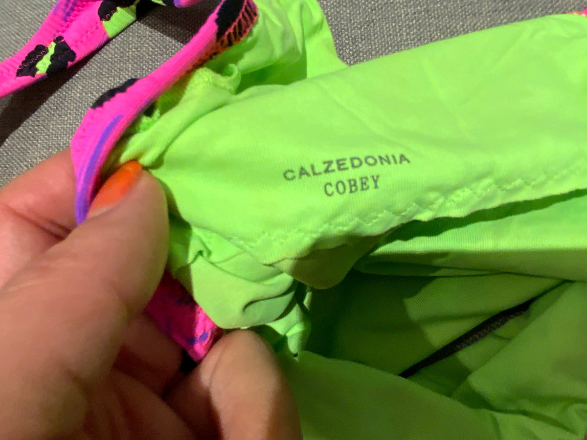 CALZEDONIA LAURA ANIMAL PRINT SWIMSUIT Size XS ladies