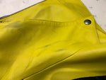 Ç x Façonnable Mira Mikati Capsule Collection Leather Biker Jacket 38 US6 ladies