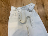 3.1 Phillip Lim White Wide Leg Culottes Pants Trousers Size 00 XXXXS ladies