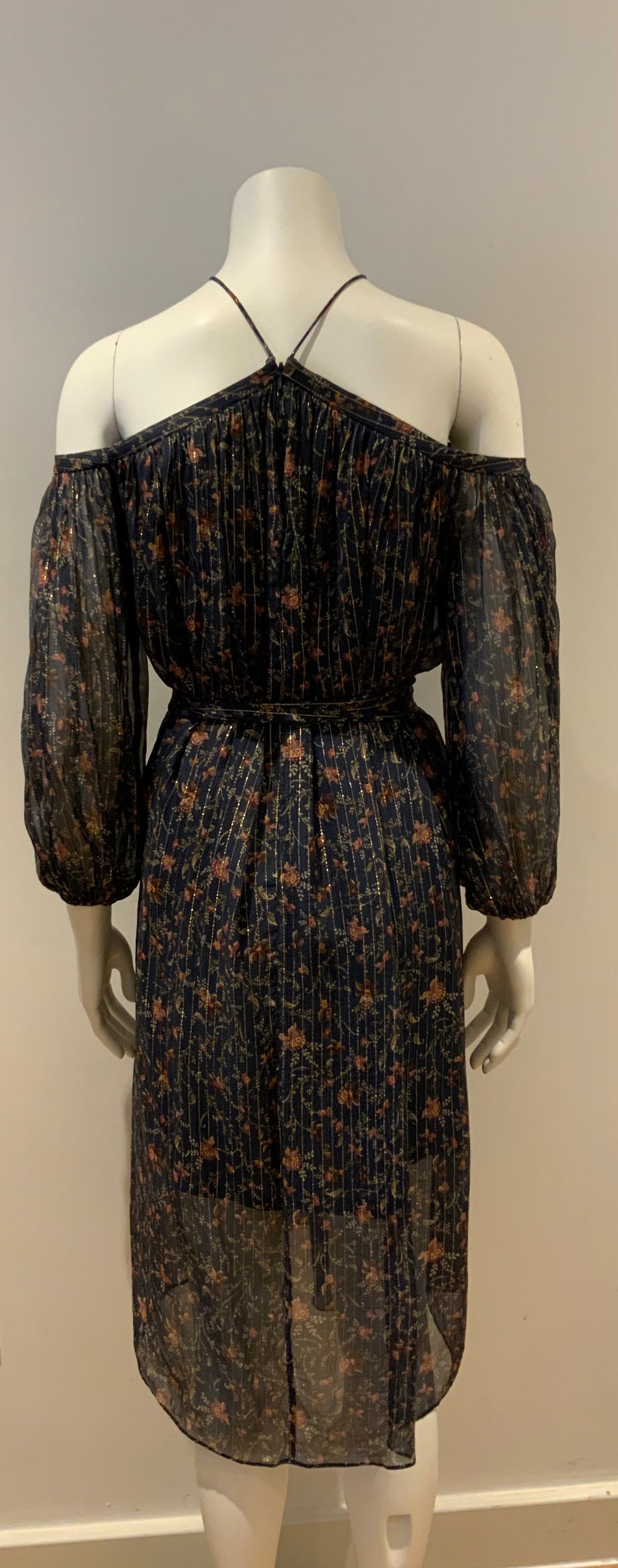 ZIMMERMANN Celebrities Favourite Havoc Suspend Silk Dress Size 1 S small ladies