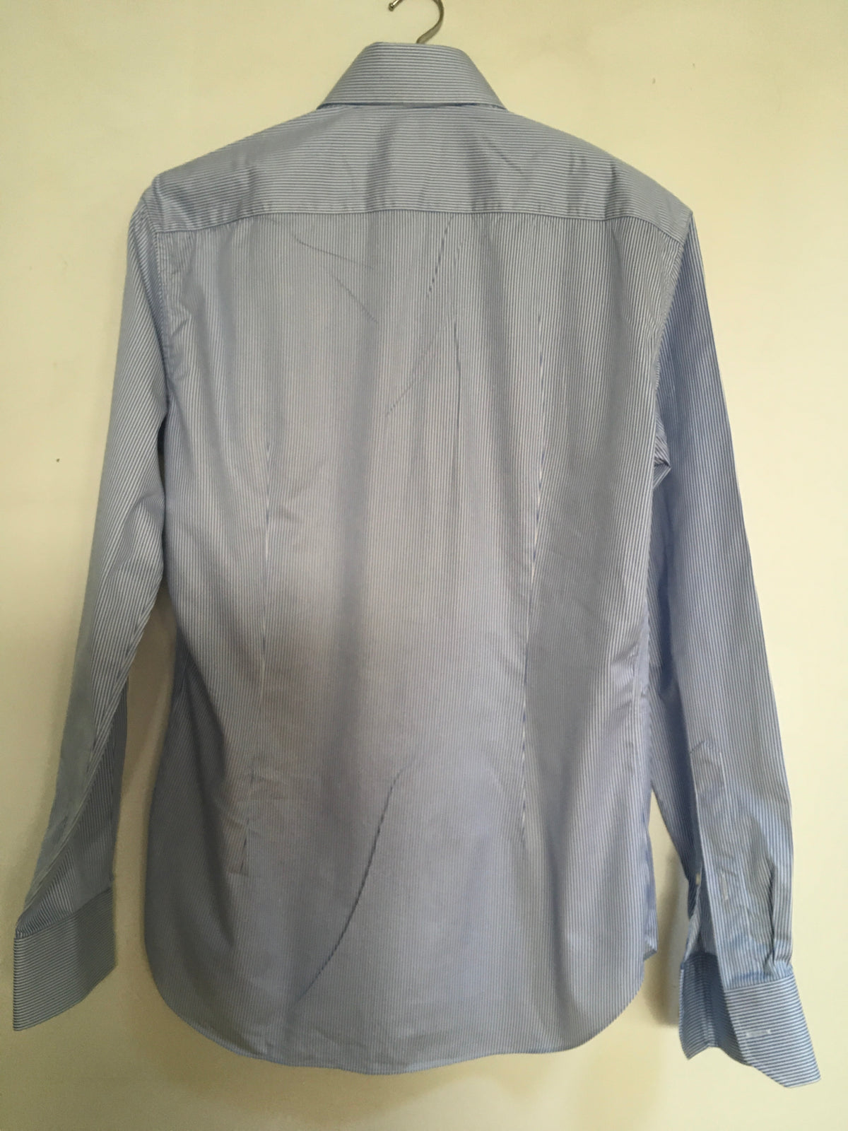 Campomarzio9 Roma HAND MADE LONG SLEEVE BUTTON-UP STRIPED SHIRT MEN