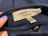 Jasmine di Milo Navy Blue Knit Sweater DRESS Size UK 12 US 8 EU 40 ladies