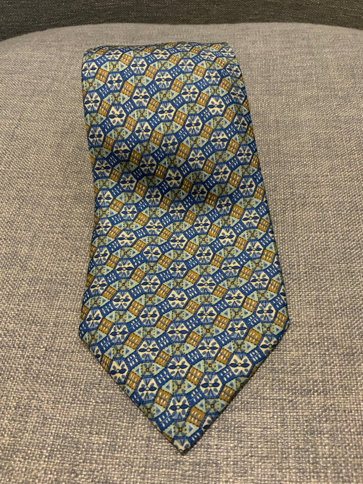 Hermès HERMES Paris Tie 7740 OA Accessories Men's Print Tie men