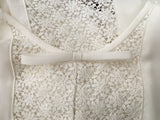Giambattista Valli RUNAWAY Lace-paneled silk-crepe dress Size I 42 UK 10 US 6 ladies