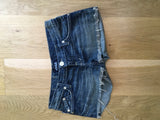 Rock & Republic Cutoff Denim Mini Shorts Distressed Ladies