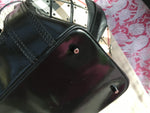 Burberry Prorsum Black Nova Check Leather Warrior Armor Hobo Handbag Bag Ladies