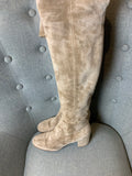 GIANVITO ROSSI 45 suede over-the-knee boots Size 38 1/2  ladies