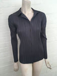 PLEATS PLEASE ISSEY MIYAKE Pleated Shirt In Grey  ladies