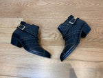 HUSH Amelia Studded Leather Boots SIZE 40 UK 7 US 10 ladies