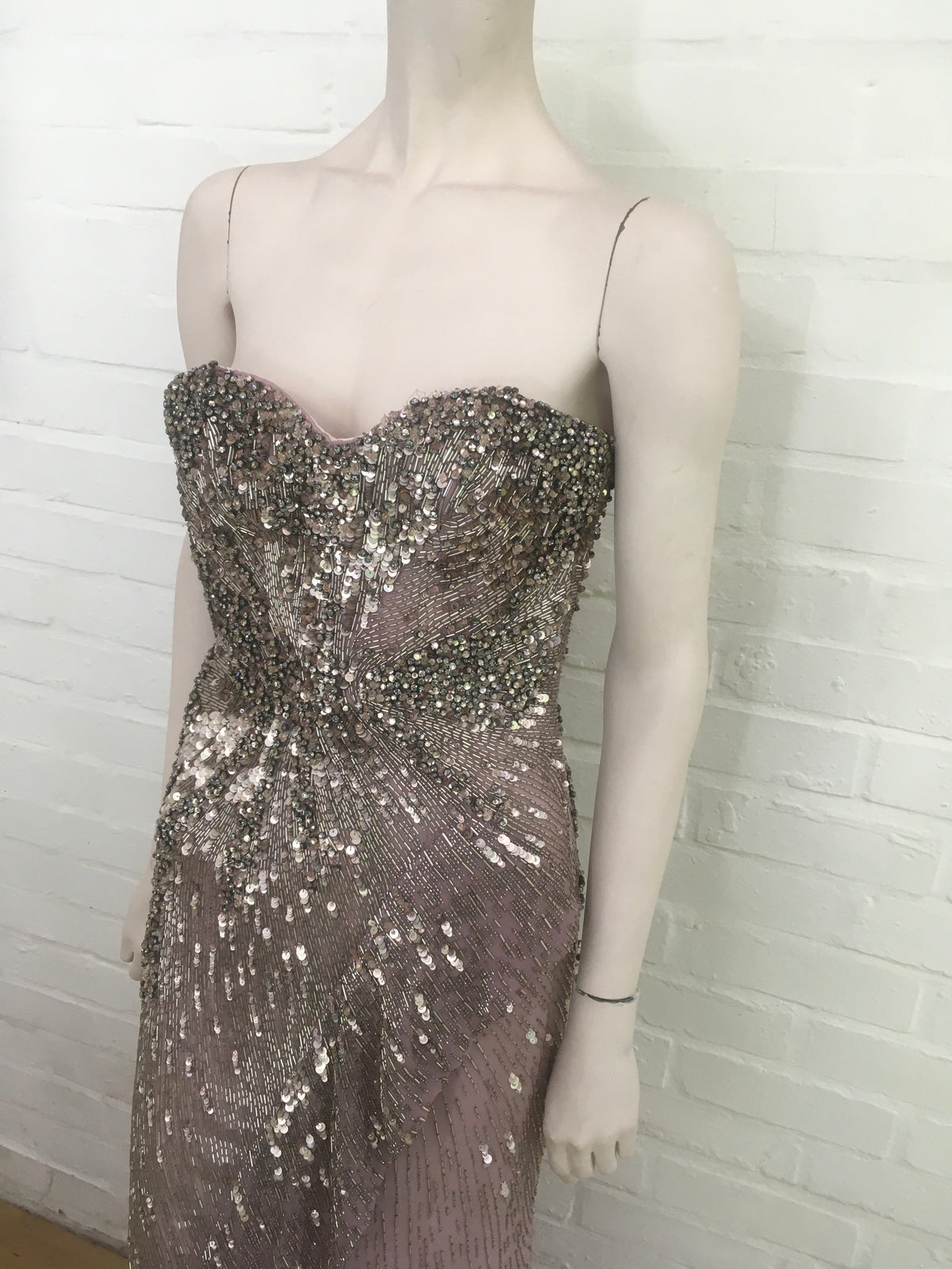 Roberto Cavalli Runaway Embellished Corset Dress Gown RED CARPET I 40