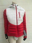 PERFECT MOMENT Vale matelassé quilted shell down hooded ski jacket Size M medium LADIES