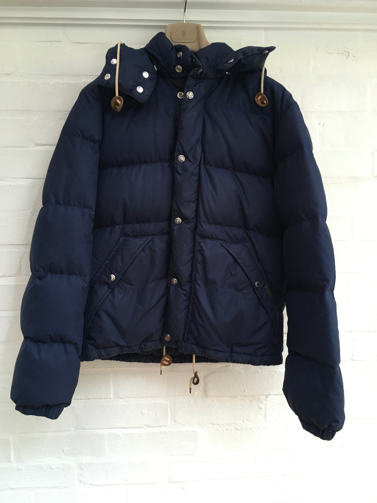 RALPH LAUREN POLO PUFFER DOWN JACKET IN NAVY Amazing Size M MEDIUM Men
